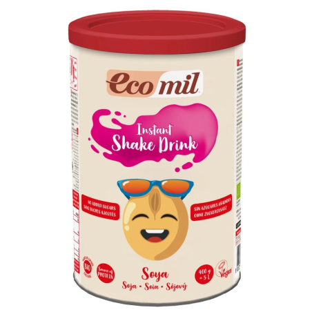 Ecomil soja s/g s/a vegan bio 400g nutriops