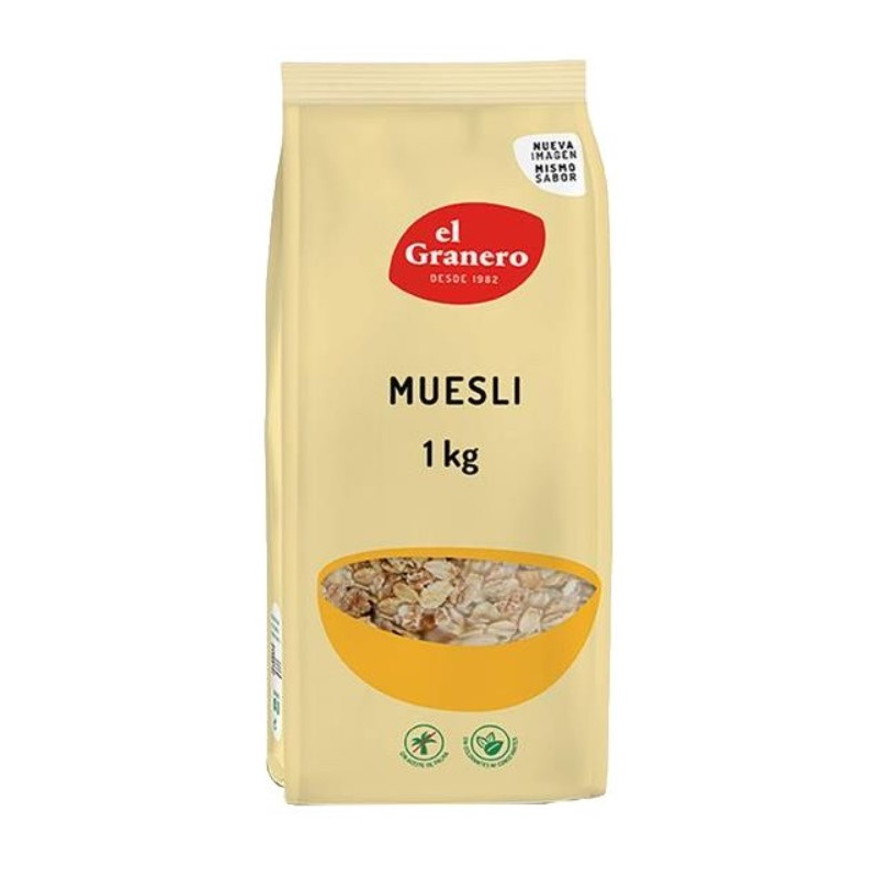 Muesli cereales integrales 1kg granero