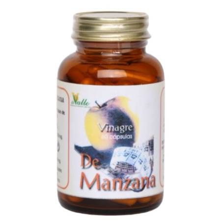 Vinagre manzana 500mg 60cap el valle