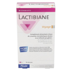 Lactibiane voyage viaje 14cap pileje