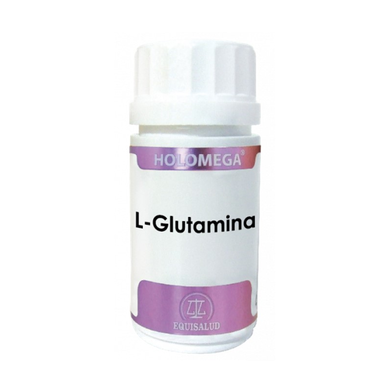 Holomega l-glutamina 50caps