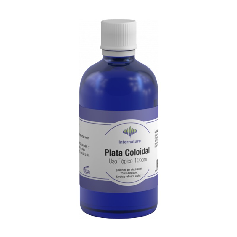 Plata coloidal 100ml 10ppm internature