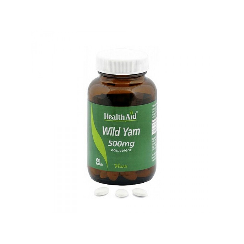 Wild yam 500mg 60caps nutrinat