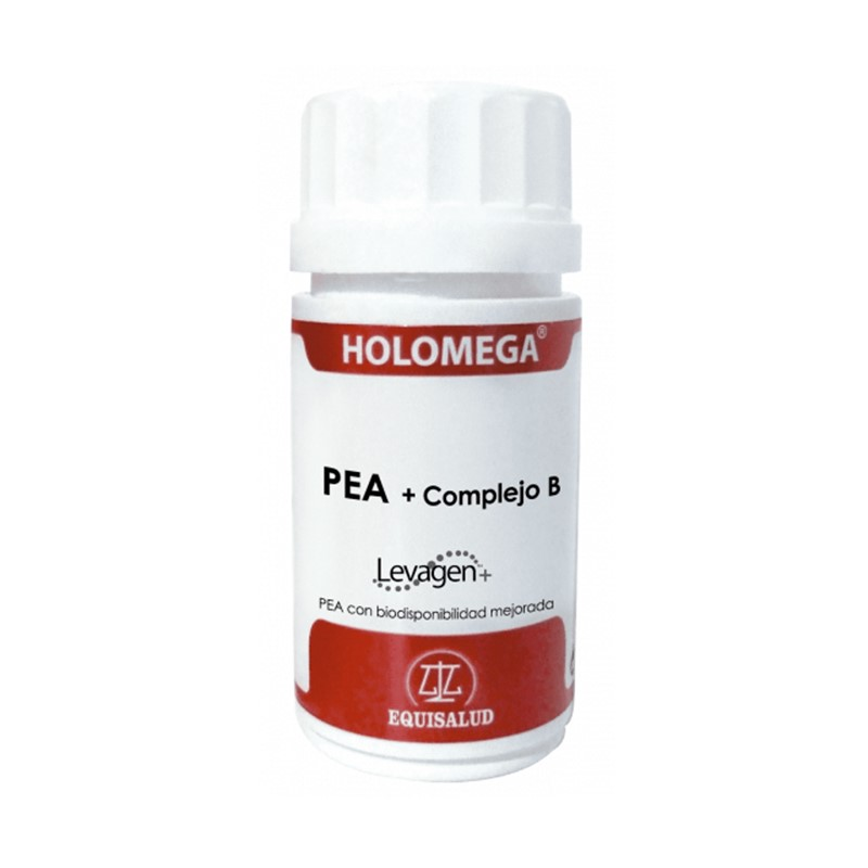 Holomega pea + complejo b 50caps equisalud