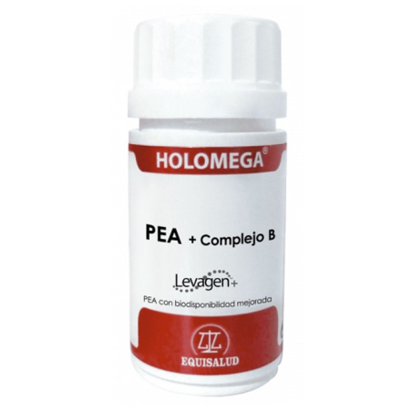 Holomega pea + complejo b 50caps equisalud