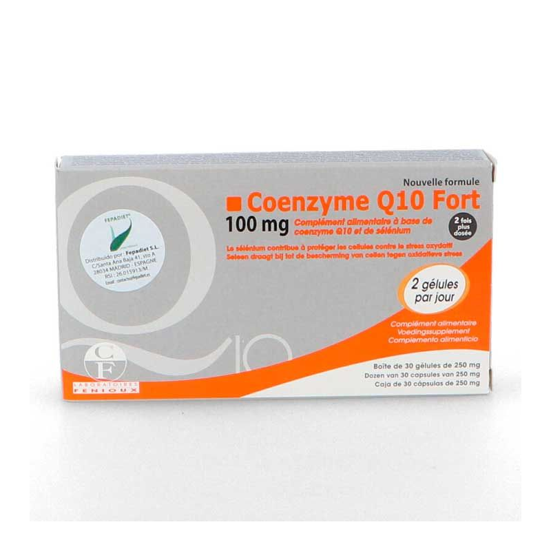Q-10 fort 100mg 30caps fenioux