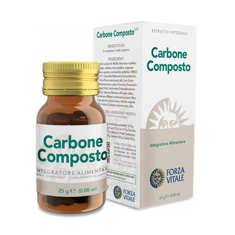 Carbone composto 25gr comp