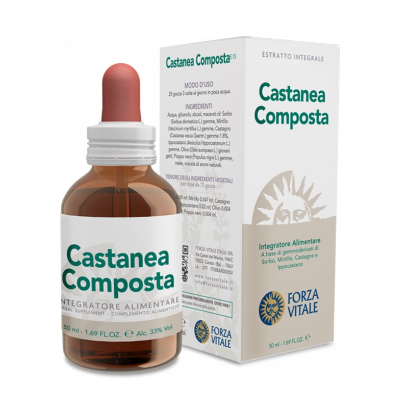 Castanea composta 50ml forzavi