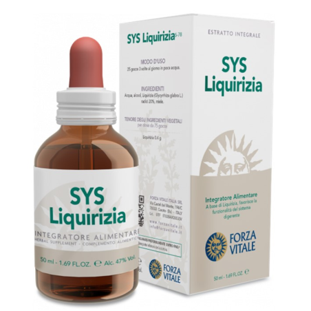 Sys liquirizia 50ml f.vital