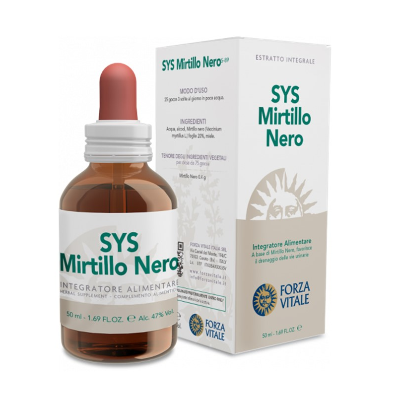 Sys mirtilo nero 50ml
