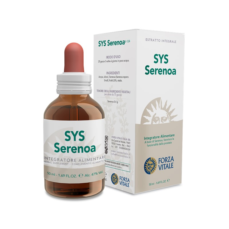 Sys serenoa saw palmeto 50ml forza vitale