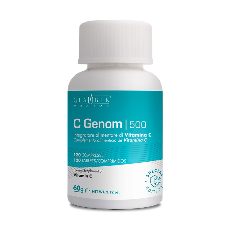 C genom 500 120 tabletas glauber pharma