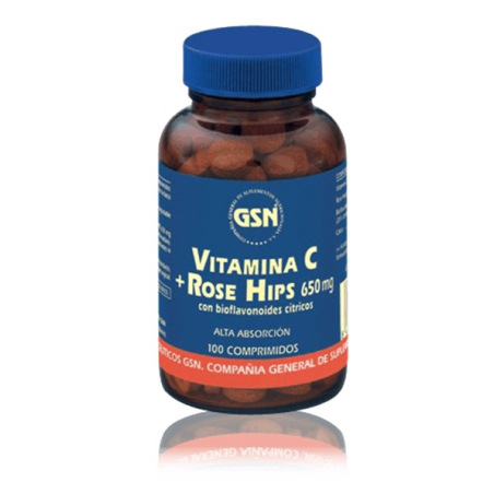 Vitamina c rosehips 100com gsn