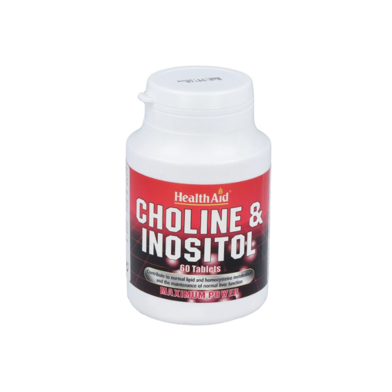 Colina+ inositol 60 tabletas health aid