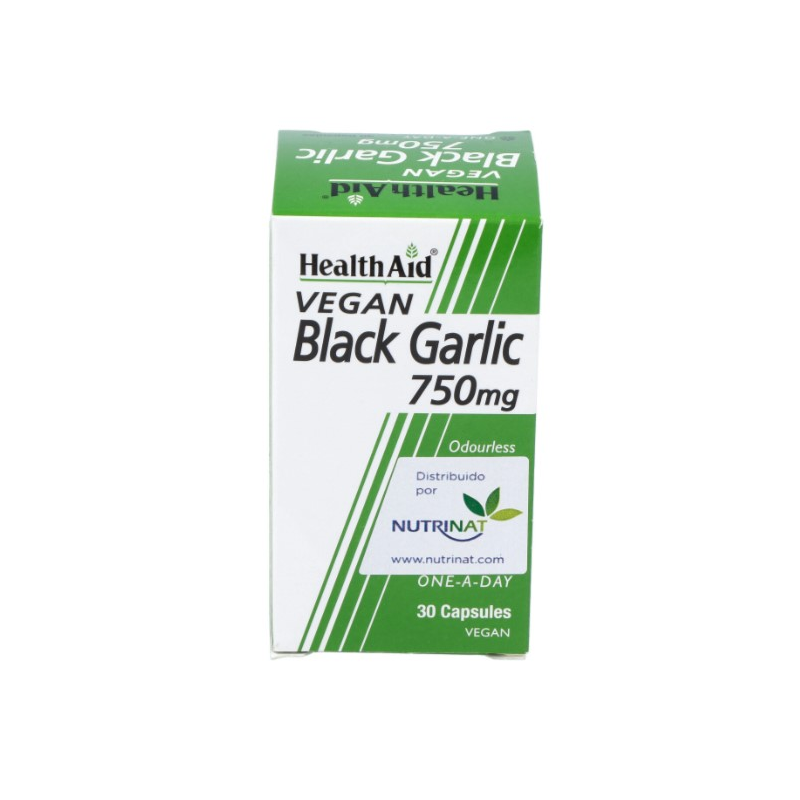 Ajo negro750mg 30caps health aid
