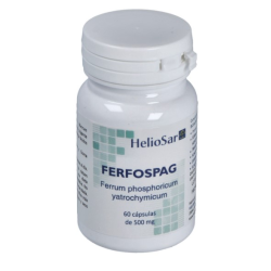 Ferfospag ferrum phosphoricum 60cap. 500mg heliosa