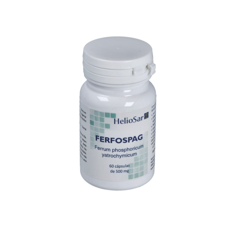 Ferfospag ferrum phosphoricum 60cap. 500mg heliosa