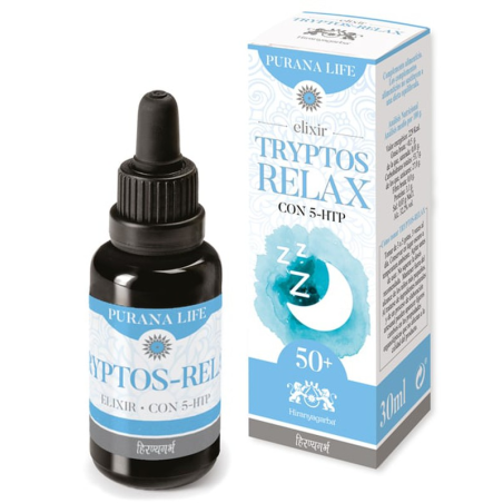 Elixir tryptos-relax con 5-htp 50+ 30ml hiranyagar
