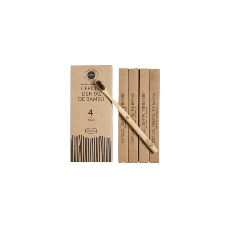 Cepillo dental bambu irisana
