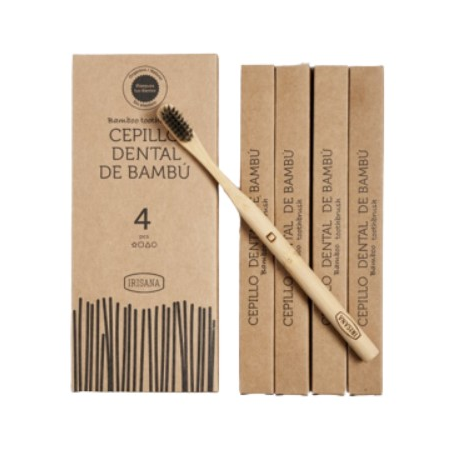 Cepillo dental bambu irisana