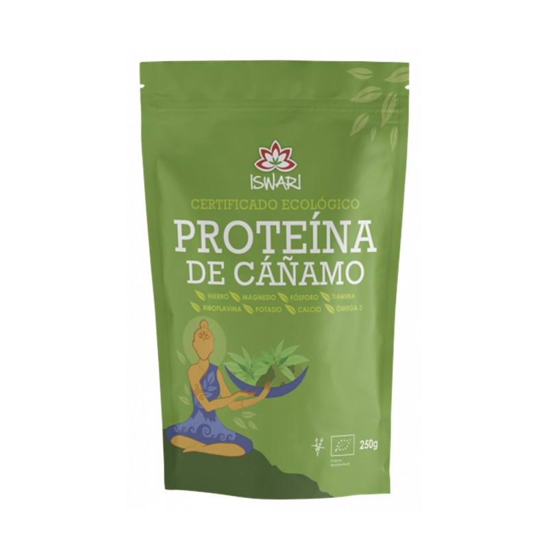 Iswari proteina cañamo 250 gr.