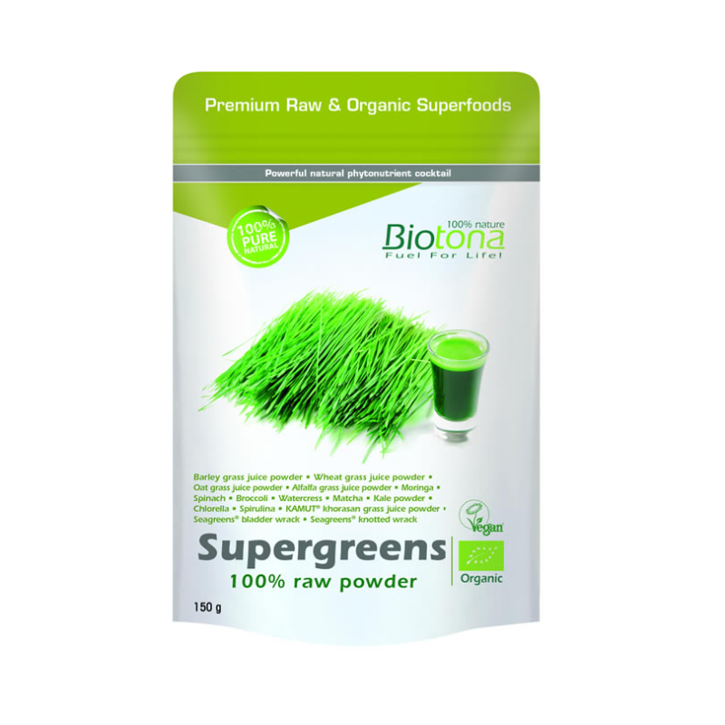 Biotona supergreens polvo 150g