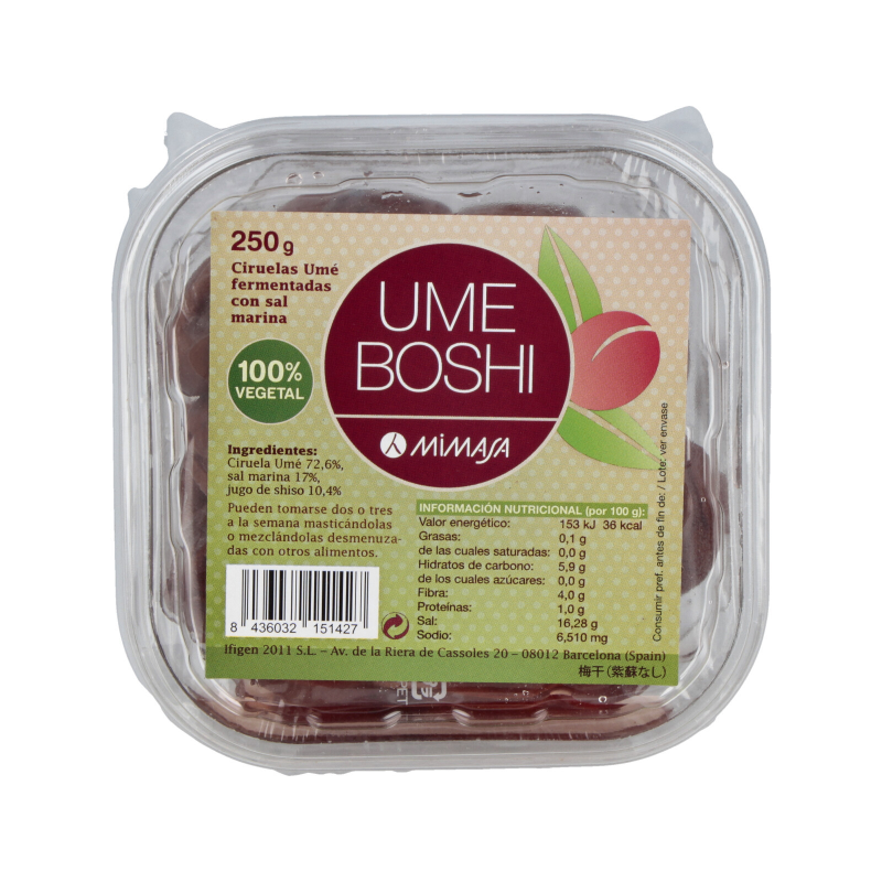 Umeboshi natural 250grmimasa