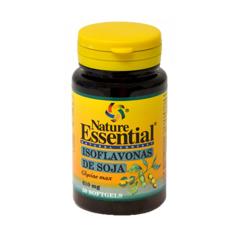 Isoflavonas de soja 620mg 50per nature essential