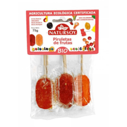 Piruletas bolsa 75gr natursoy