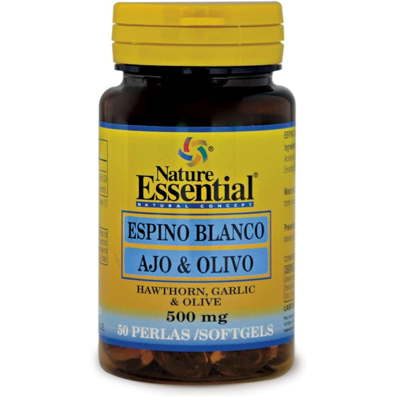 Espino+ajo+olivo 50per 500mg nature essential