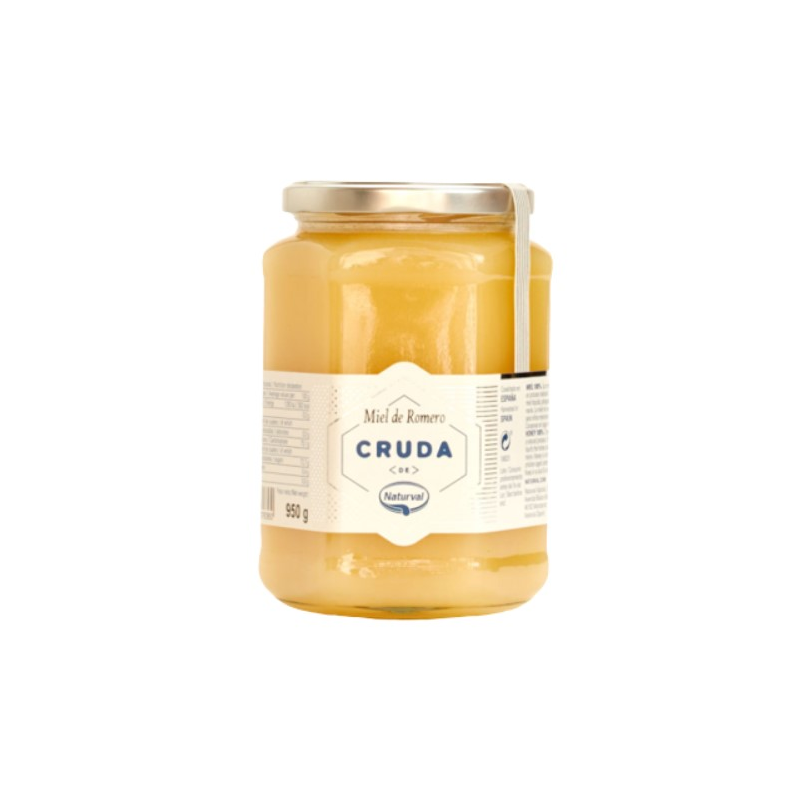 Miel romero cruda 950g naturval