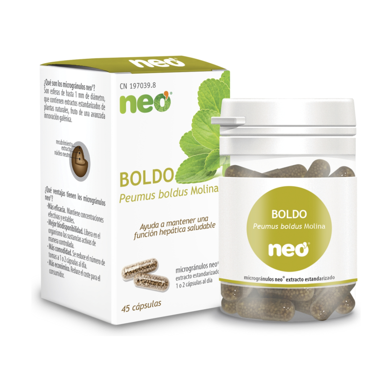 Boldo extracto seco 45cap neo