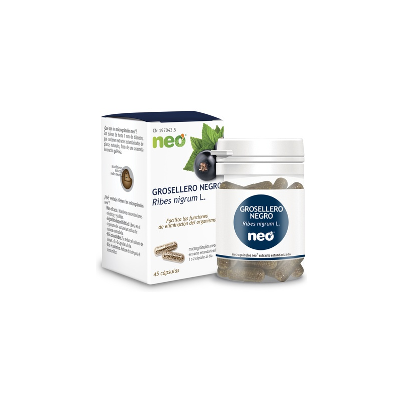 Grosellero negro extracto seco 45cap neo