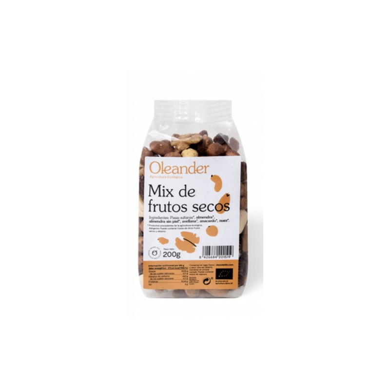 Mix frutos secos 200g oleander
