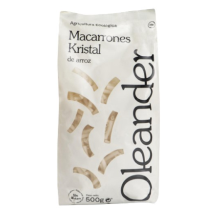Macarrones kristal arroz oleander 500g eco