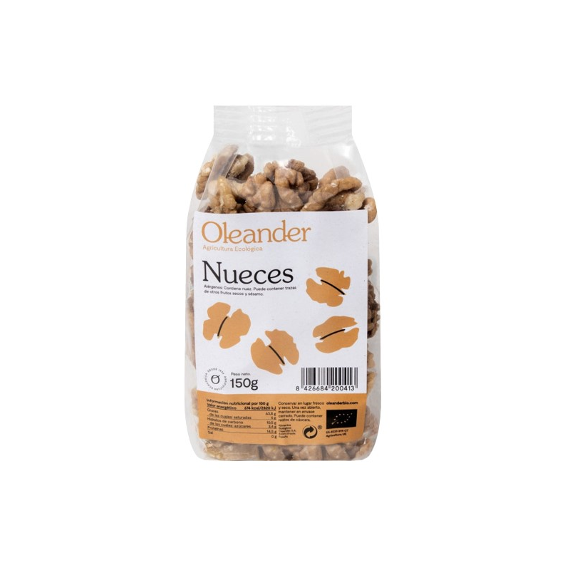 Nueces medias 1 kilo bio oleander