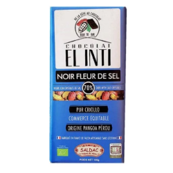 Chocolate negro cristal de sal el oro de los andes