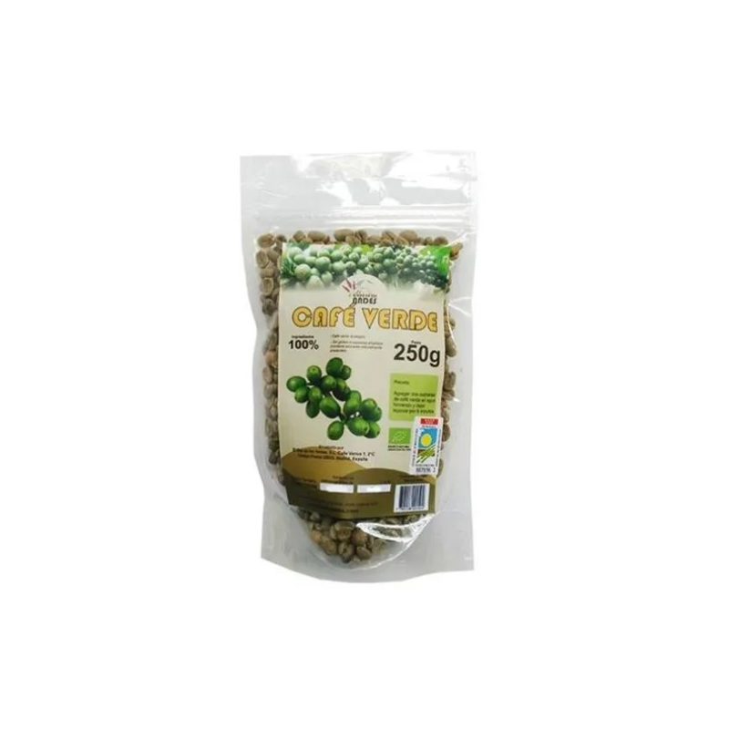 Cafe verde grano 250gr el oro de andes