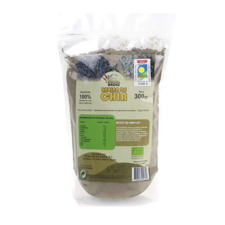 Harina de chia 300gr el oro de los andes