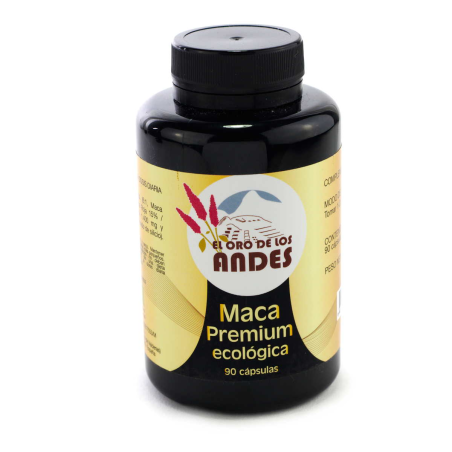 Maca premium bio 90caps oro de los andes