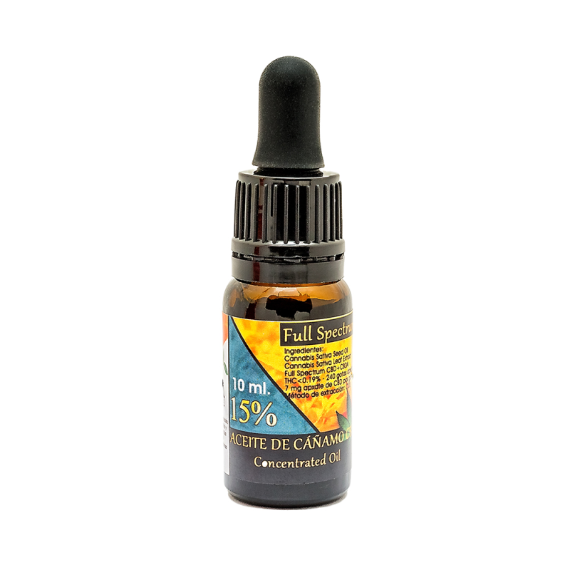 Aceite cañamo cbd 15% 10ml natura premium