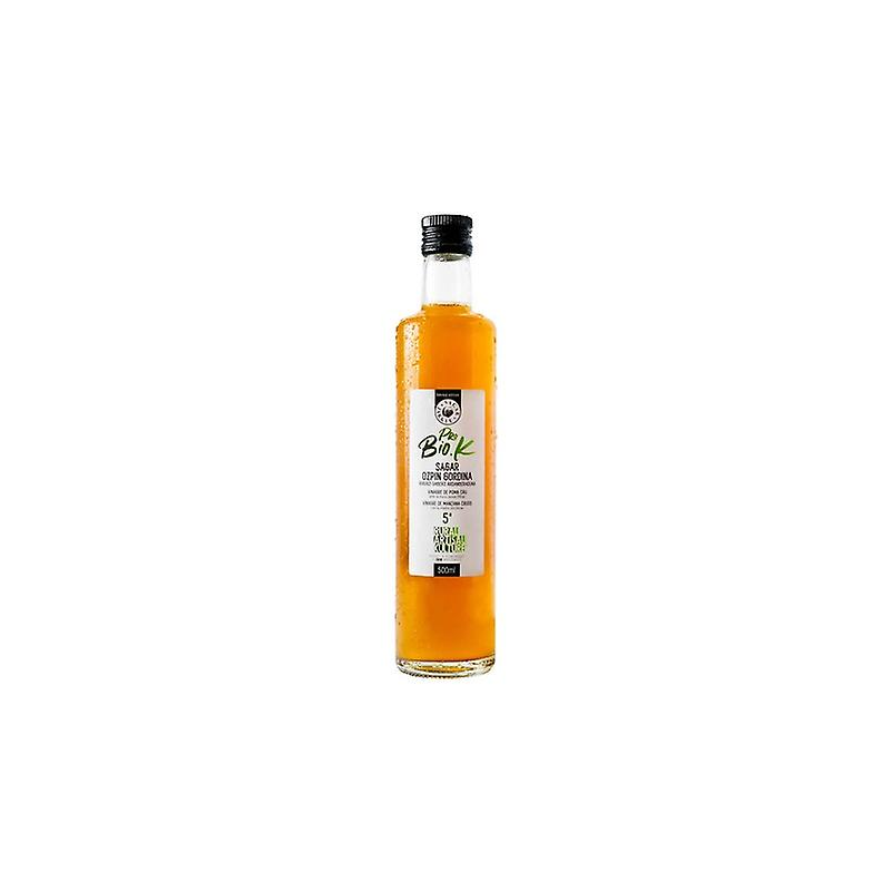 Vinagre manzana sin filtrar 500ml oro de los andes