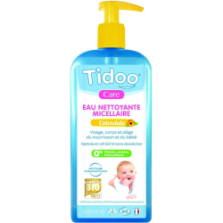 Agua limpiadora micelar calendula bebe