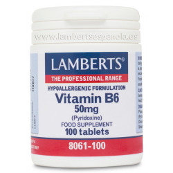 Vitamina b6 50mg 100tab lamberts