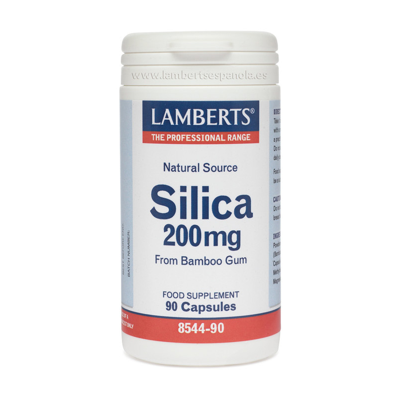 Silicio 200mg 90 cap lamberts