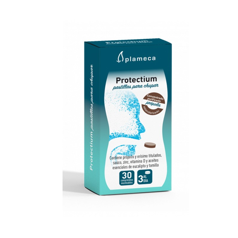 Protectium pastillas chupar 30comp. plameca