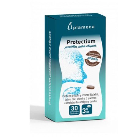 Protectium pastillas chupar 30comp. plameca