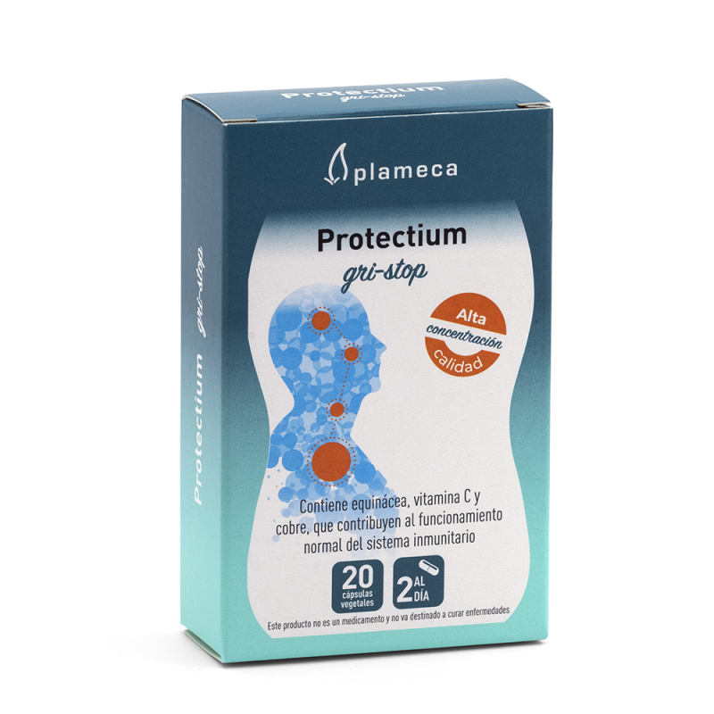 Protectium gri-stop 20 capsulas vegetales  plameca