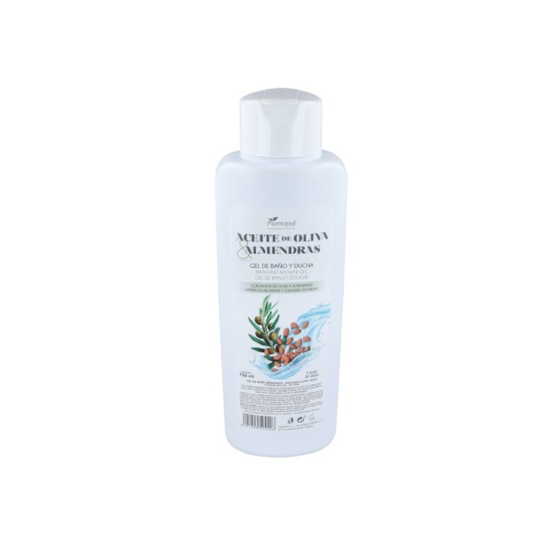 Gel ducha oliva+almendras 750ml plantapol
