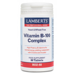 Vitamina b100 60tab lamberts
